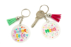 Keychain Kit “Celebrations” - 6 Pieces - 1 - Keychains - 10doigts.com - Keychains – 10doigts.fr