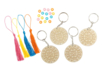 Kit llavero Mandalas en madera material - Llaveros – 10doigts.fr