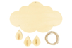 kit portafotos nube - Actividades creativas en madera – 10doigts.fr