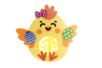 Weaving Chickens Kit - 6 Pieces - 4 - Easter Craft Kits - 10doigts.com - Easter Craft Kits – 10doigts.fr