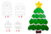 Giant Christmas Tree Kit + Colorable Shapes - 2 - Christmas Creative Kits for Children - 10doigts.com - Christmas Creative Kits for Children – 10doigts.fr