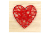 Heart String Art Kit - 2 - String Art - 10doigts.com - String Art – 10doigts.fr