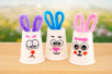 conejo de Pascua vaso - Limpiapipas – 10doigts.fr