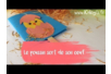 El pollito sale de su huevo - Actividades manuales DIY Pascua – 10doigts.fr