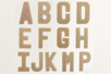 Mâché Paper Letters - 1 - Cardboard Letters - 10doigts.com - Cardboard Letters – 10doigts.fr