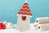 Santa Claus and His Macramé Beard - 1 - Christmas Crafts - 10doigts.com - Christmas Crafts – 10doigts.fr