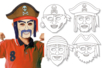 Masque pirates - Creative Masks for Kids – 10doigts.fr