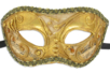 Máscara veneciana dorada - Máscaras creativas para niños – 10doigts.fr