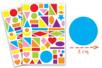 Giant Geometric Stickers - 130 pcs - 0 - Giant Stickers - 10doigts.com - Giant Stickers – 10doigts.fr