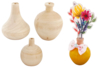 mini troncos de madera - Jarrones y soliflores para decorar – 10doigts.fr