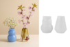 Silicone Vase Molds - 2 Shapes - 1 - Molds for plaster, soap, concrete ... - 10doigts.com - Molds for plaster, soap, concrete ... – 10doigts.fr