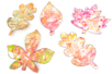 Marbled Autumn Leaves - Shaving Foam - 4 - Autumn Crafts - 10doigts.com - Autumn Crafts – 10doigts.fr
