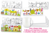 Coloring Mug - 2 - Transparent Plastic - 10doigts.com - Transparent Plastic – 10doigts.fr