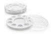 Round Palettes with Lid - Pack of 10 - Palettes & accessories – 10doigts.fr