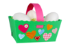paniers carte forte coloré pâques - Easter Baskets – 10doigts.fr