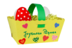 paniers carte forte coloré pâques - Easter Baskets – 10doigts.fr