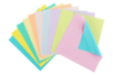 Papel origami bicolor, colores pastel 15 x 15 cm - 100 hojas - Papel Origami – 10doigts.fr