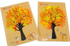 Cotton Swab Painting - Autumn Tree - 4 - Autumn Crafts - 10doigts.com - Autumn Crafts – 10doigts.fr