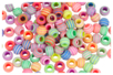 Pastel Colored Bee Beads - 100 Beads - 2 - Acrylic Beads - 10doigts.com - Acrylic Beads – 10doigts.fr