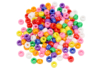 Opaque Large Hole Beads - 160 Beads - 1 - Plastic Beads - 10doigts.com - Plastic Beads – 10doigts.fr