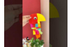 perroquet diy - Manualidades animales: nuestras ideas creativas para los niños – 10doigts.fr