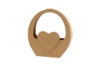 Small Brown Cardboard Heart-Shaped Basket - 5 - Cardboard Pots - 10doigts.com - Cardboard Pots – 10doigts.fr