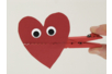 pinza corazón cerrada - Manualidades día de la madre – 10doigts.fr