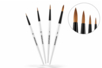 Daler-Rowney Fine Brushes - 4 pieces - Watercolor Brushes – 10doigts.fr