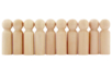 peones alargados de madera - Juegos y Juguetes de Madera – 10doigts.fr