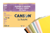 Carpeta Canson Mi-Teintes, colores claros- 12 hojas - Papeles de colores – 10doigts.fr
