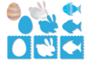 Stencils + Easter Shapes - 6 Stencils - 2 - Party Stencils - 10doigts.com - Party Stencils – 10doigts.fr