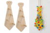 Porta corbatas de madera a montar - Perchero – 10doigts.fr