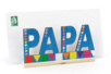 PAPA Wooden Letter Holder - 4 - DIY Gifts for Father's Day – For Dad's Office - 10doigts.com - DIY Gifts for Father's Day – For Dad's Office – 10doigts.fr