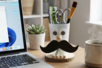 Decorative Wooden Mustache - 2 - Wooden Shapes - 10doigts.com - Wooden Shapes – 10doigts.fr