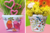 Coloring Flower Pot - 5 - Animal and Nature Kits - 10doigts.com - Animal and Nature Kits – 10doigts.fr
