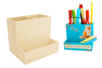 Pencil Holder, 3 Compartments - 1 - Pencil Pots, Cache-Pots - 10doigts.com - Pencil Pots, Cache-Pots – 10doigts.fr