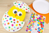 poussin DIY assiette en carton pâques - Actividades manuales DIY Pascua – 10doigts.fr