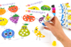 Maxi Washable Ink Markers - 8 Colors - 6 - Liquid Inks - 10doigts.com - Liquid Inks – 10doigts.fr