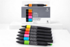 Promarker Vibrant Tones — 6 Colors, Winsor & Newton - Alcohol Markers – 10doigts.fr