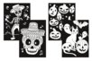 Velvet Coloring Pages Halloween - 1 - Halloween Craft Kits - 10doigts.com - Halloween Craft Kits – 10doigts.fr
