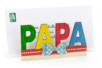 PAPA Wooden Letter Holder - 1 - DIY Gifts for Father's Day – For Dad's Office - 10doigts.com - DIY Gifts for Father's Day – For Dad's Office – 10doigts.fr