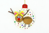 Christmas Reindeer with Walnut Shells - 3 - Christmas Crafts - 10doigts.com - Christmas Crafts – 10doigts.fr