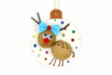 Christmas Reindeer with Walnut Shells - 2 - Christmas Crafts - 10doigts.com - Christmas Crafts – 10doigts.fr