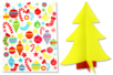 3D Christmas Tree to Decorate with Stickers - 1 - Christmas Creative Kits for Children - 10doigts.com - Christmas Creative Kits for Children – 10doigts.fr