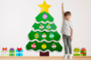 Giant Christmas Tree Kit + Colorable Shapes - 1 - Christmas Creative Kits for Children - 10doigts.com - Christmas Creative Kits for Children – 10doigts.fr