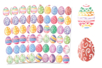 Watercolor Easter Egg Stickers - 1 - Easter Stickers - 10doigts.com - Easter Stickers – 10doigts.fr