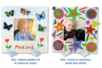 Square Coloring Photo Frames - 8 Pieces - 2 - Paper Supports - 10doigts.com - Paper Supports – 10doigts.fr