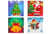 Christmas Diamond Painting Card Kit - 4 Cards - 1 - Greeting Cards - 10doigts.com - Greeting Cards – 10doigts.fr