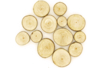 Set de aproximadamente 10 rodajas redondas de madera (assortidas de 2,5 a 5 cm - Grosor : 8 mm) - Decors naturaleza – 10doigts.fr