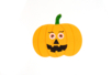 silouhette de papel calabaza - Soportes de Halloween para decorar – 10doigts.fr